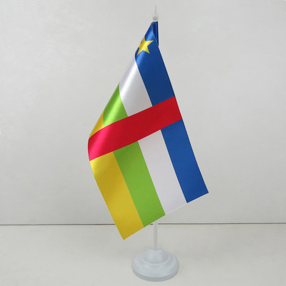Прапорець ЦАР на пластиковій підставці